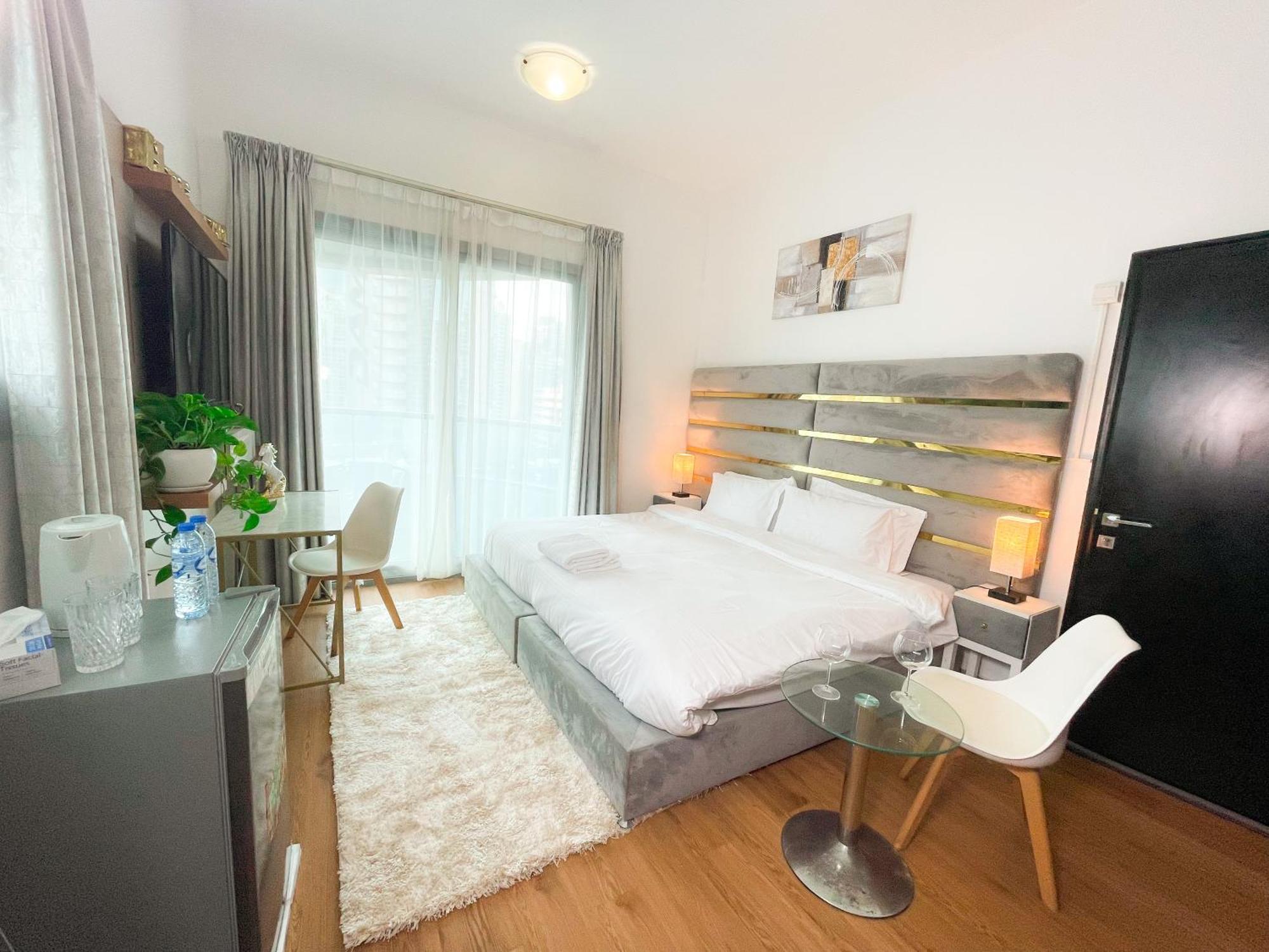 Luxury Room With Marina View Close To Jbr Beach And Metro With Shared Kitchen Дубай Екстер'єр фото